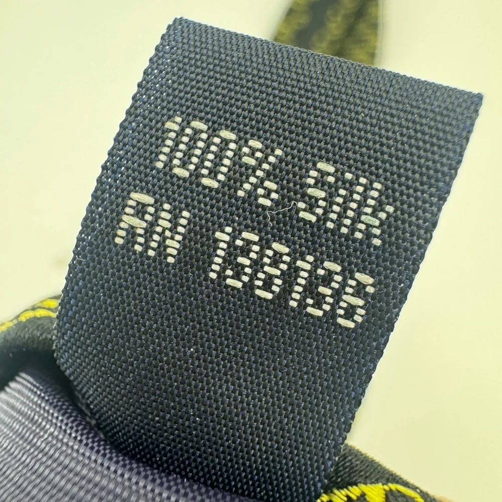 Batman Logo Boys 100% silk adjustable neck tie Black Yellow formal outfit